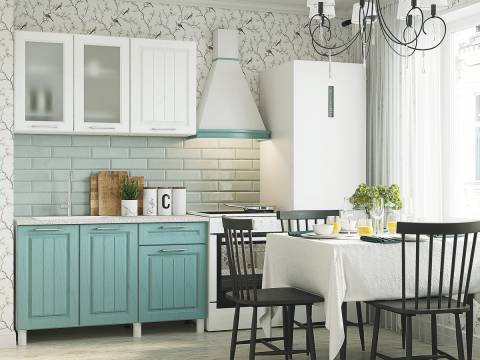 Кухонный гарнитур Trend 1300 МДФ арктик-мурено