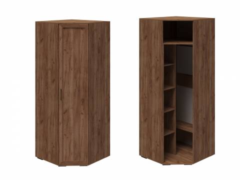 Шкаф угловой София СШ-24 Дуб крафт табачный