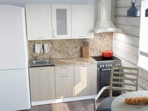 Кухонный гарнитур Ольга медиум 1 1400 мм