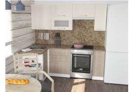 Кухонный гарнитур Ольга прайм 2 1300х2100 мм