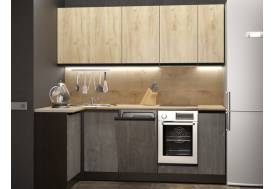 Кухонный гарнитур Адажио прайм 400х1100х2000 мм