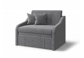 Диван детский Том ромб серый