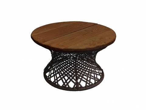 Стол Бонго мини диаметр 560 коричневый