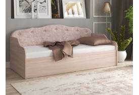 Диван-кровать Юниор Тип 3 с подъемным механизмом мягкая спинка светлая