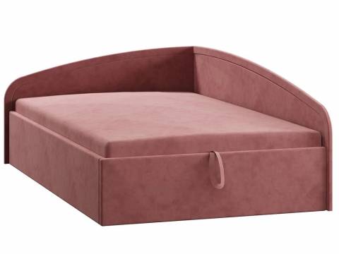 Кровать-тахта Адель вар.1 1200 Ультра коралл