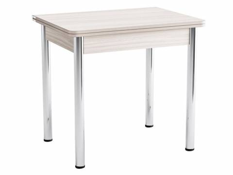 Стол раскладной Ломберный ЛДСП Хром ясень шимо светлый