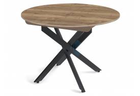 Стол Dikline RDB 100 опоры R90 Дуб Галифакс