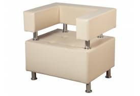 Кресло Райли Кожзам Бежевый