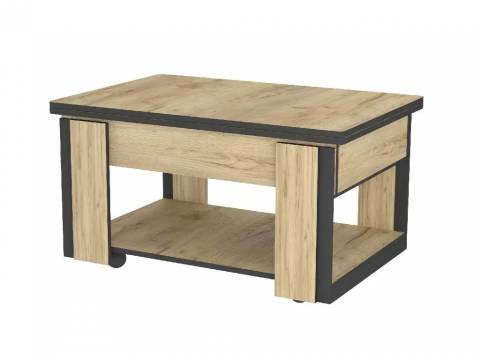 Стол-трансформер Дэнс Дуб Крафт Золотой