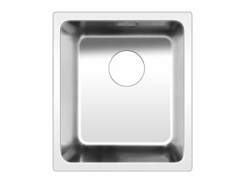 Мойка Ukinox Лофт LOB340.400 -GT10P