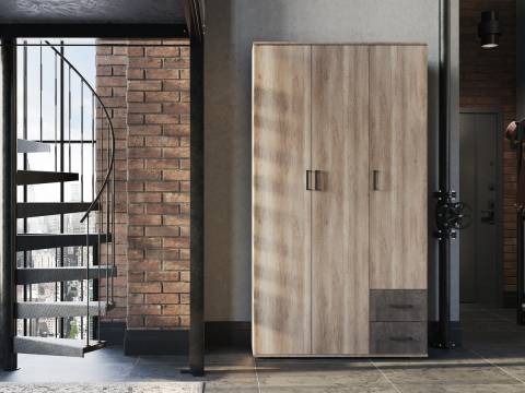 Шкаф Нельсон 1 Дуб Каньон