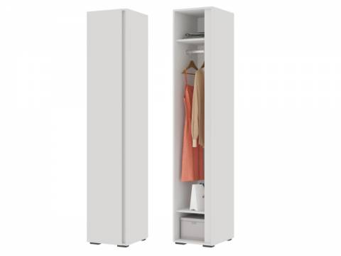 Пенал закрытый ПН 01 Хелен Белый шагрень