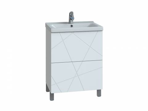 Тумбы Geometry 2-500 Фостер белый