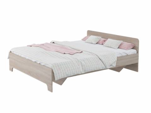 Кровать 1600 Victor Сонома с ортопедом