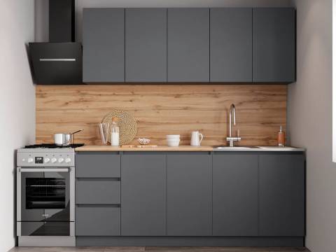 Кухонный гарнитур Мори 2000 Графит