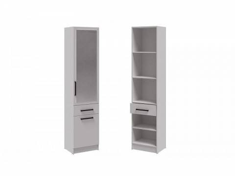 Пенал с зеркалом Кевин белый