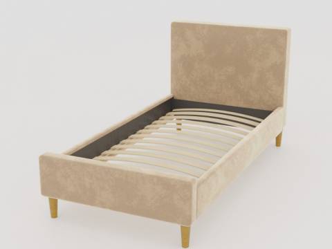 Кровать Линси 900 бежевый