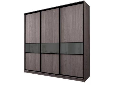 Шкаф-купе Max МШ-23-6-27/2-999 пленка Oracal темно-серая