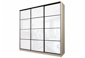 Шкаф-купе Max МШ-25-6-24/2-222 пленка Oracal белая