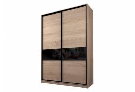 Шкаф-купе Max МШ-27-6-22/2-99 пленка Oracal черная