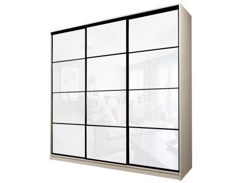 Шкаф-купе Max МШ-27-6-24-222 пленка Oracal белая