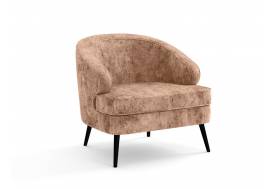 Кресло Марсель микровелюр фреска мунлайт