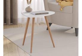 Стол журнальный Призма Белый снег