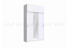 Шкаф с антресолью Бася/Роджина Белый