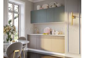 Кухонный гарнитур Оливия 2000 Шарли Бриз/Шарли Мокко