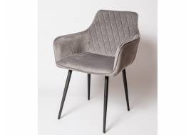 Кресло ОКС 555 серый вельвет