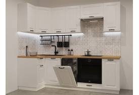 Кухонный гарнитур 22 Белый Вегас 1000х2450 мм