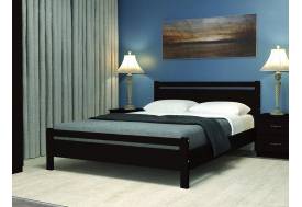 Кровать Вероника-1 1600 Орех темный