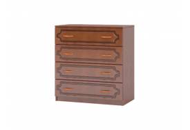 Комод 4 ящика Лак Орех