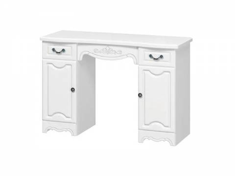 Туалетный макияжный стол Лотос Лак белый