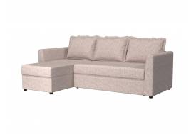 Диван угловой Сидней Вариант 1 текстурно-бежевый