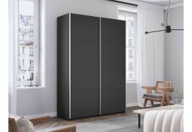 Шкаф-купе Прайм 2-х дверный 1400 два ДСП Серый Диамант