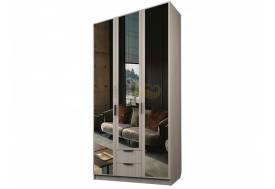 Шкаф с 2 ящиками Экон ЭШ3-РП-21-12/1-2я три зеркала