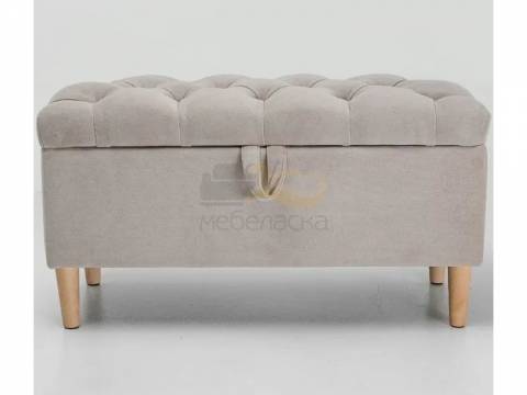 Банкетка 1060LUX бежевый 04