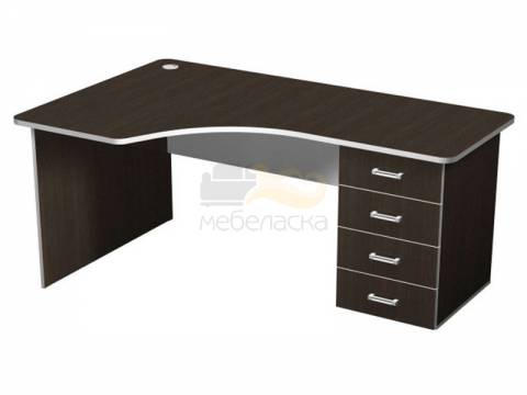 Станция рабочая с тумбой левая ПСРт3.16Л