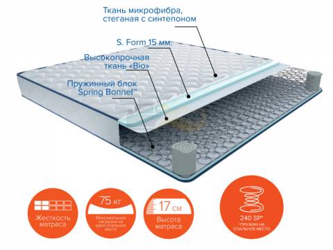 Матрас Сэм ширина 1800