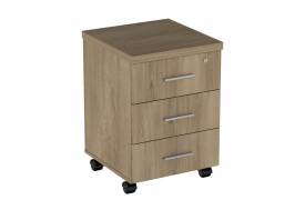 Тумба подкатная с 3-мя ящиками С.Т-3 Статус