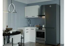 Кухонный гарнитур Белый Глянец 1000х1000 МДФ