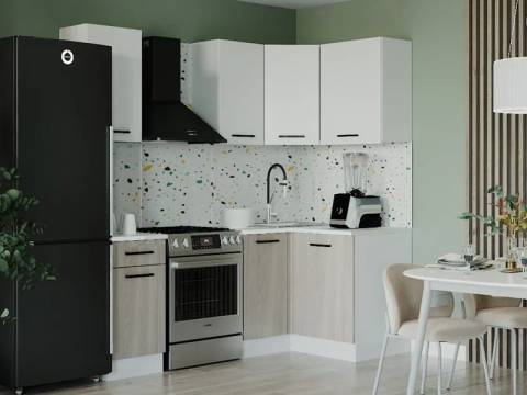 Кухонный гарнитур Демо 2000х1200 низ МДФ