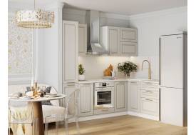 Кухонный гарнитур Кварц Грей Софт 2400х1600 мм