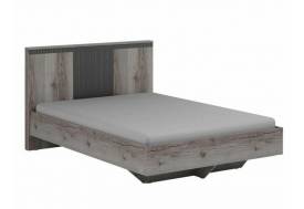 Кровать на цоколе 1400 Ольга 3 дуб делано