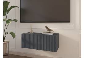 Тумба подвесная Lines MTV1-MA 750 мм Графит