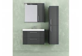 Комплект для ванны навесной Альба 60 антрацит