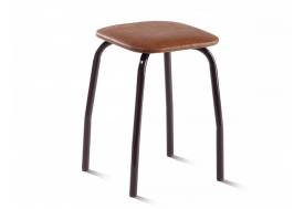 Табурет кухонный кожзам вик 344 (темно-коричневый)