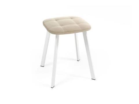 Табурет Крафт KV бежевый/белый - 4 шт