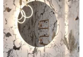 Зеркало круглое без рамы Ecliptic